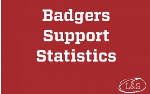 Badgers Support Statistics