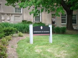 Department of Statistics Sign