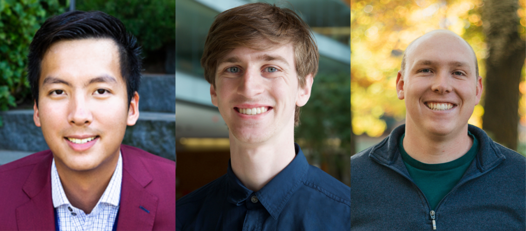 Three headshots